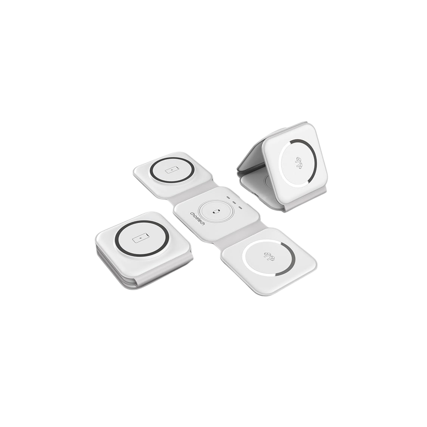 Choetech 3-IN-1 Magnetic Wireless Charger Model:T588-F