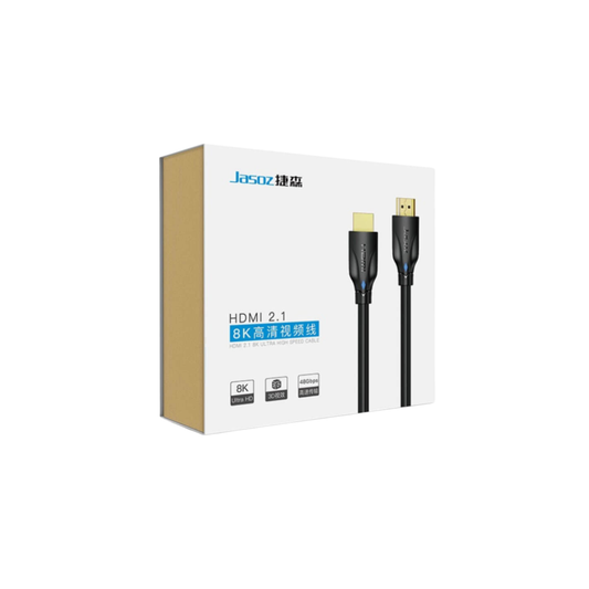 Jasoz 8K HDMI High Speed Cable 1.5M/5ft Cable